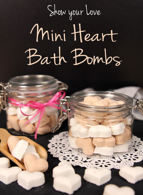 Show Your Love: Mini Heart Bath Bombs - Soap Queen